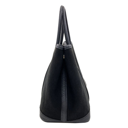 HERMES Garden Party TPM SilverHardware Handbag Towal chevron Ladies [Used]