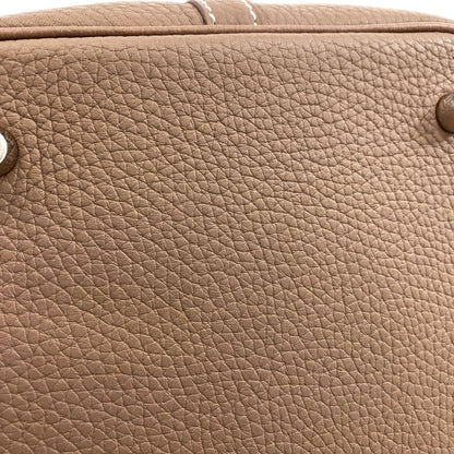 HERMES Picotin Lock MM Etoupe SilverHardware Handbag Taurillon Clemence Ladies [Used]