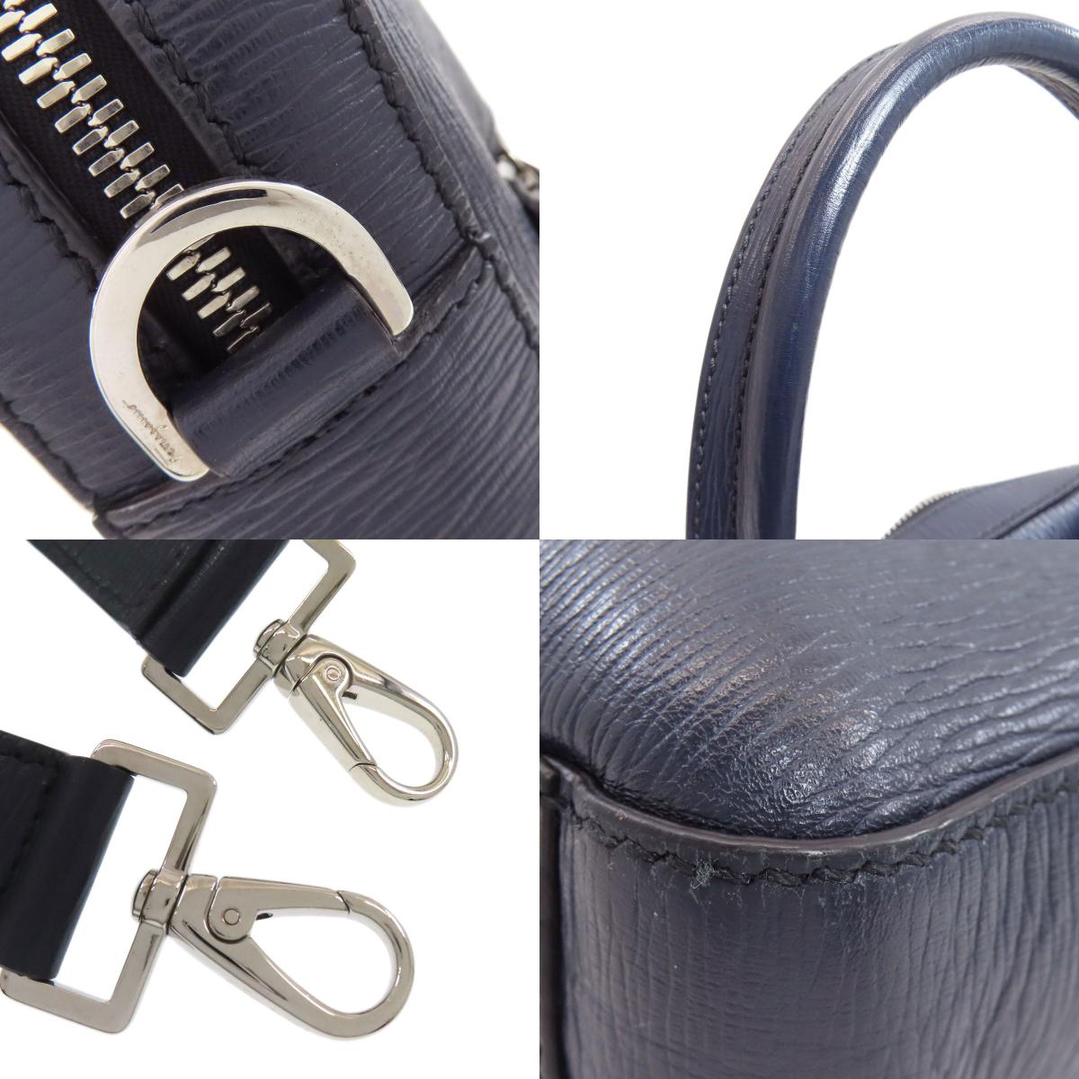 Salvatore Ferragamo 2WAY Business bag Leather mens [Used]