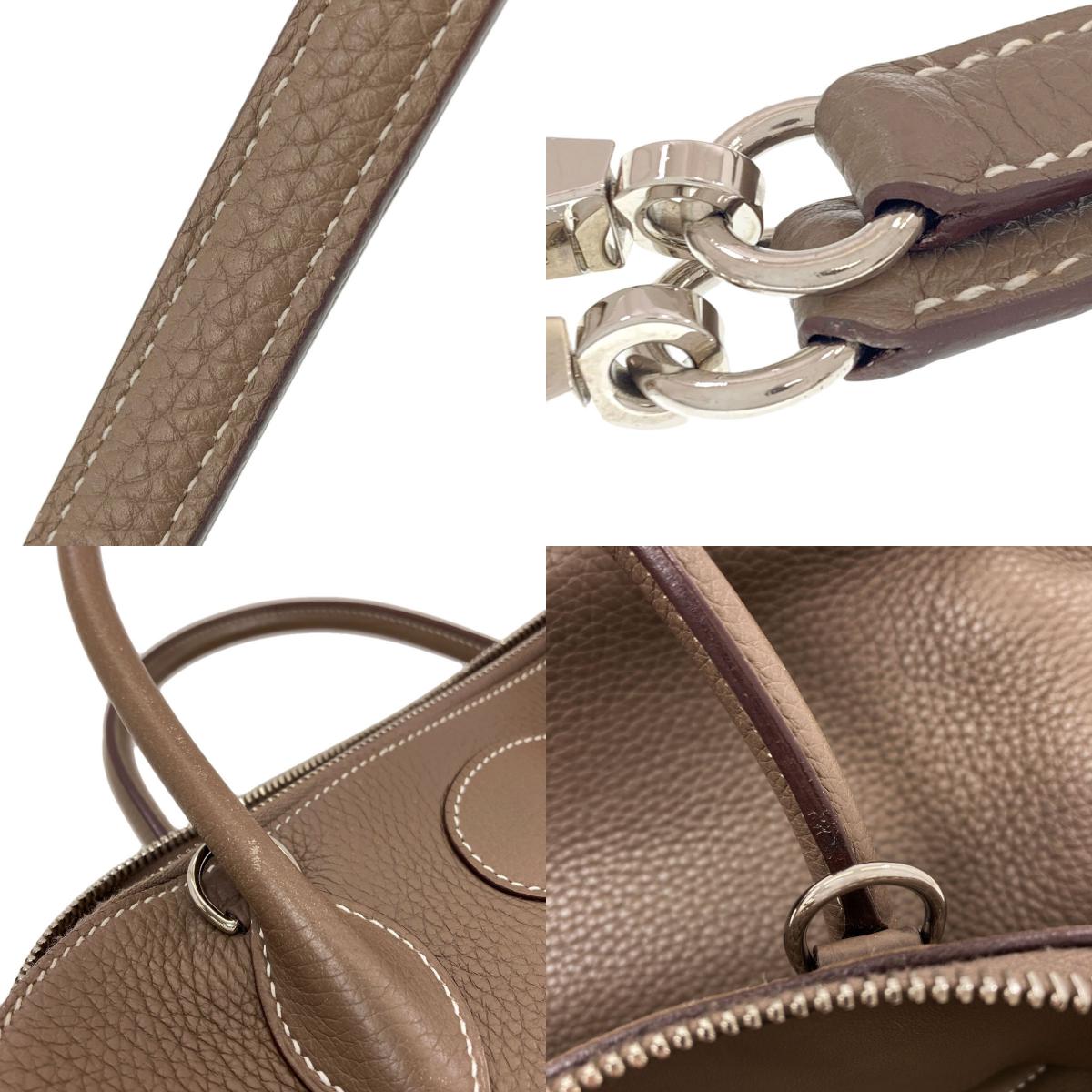 HERMES Bolide31 Etop SilverHardware Handbag Taurillon Clemence Ladies [Used]