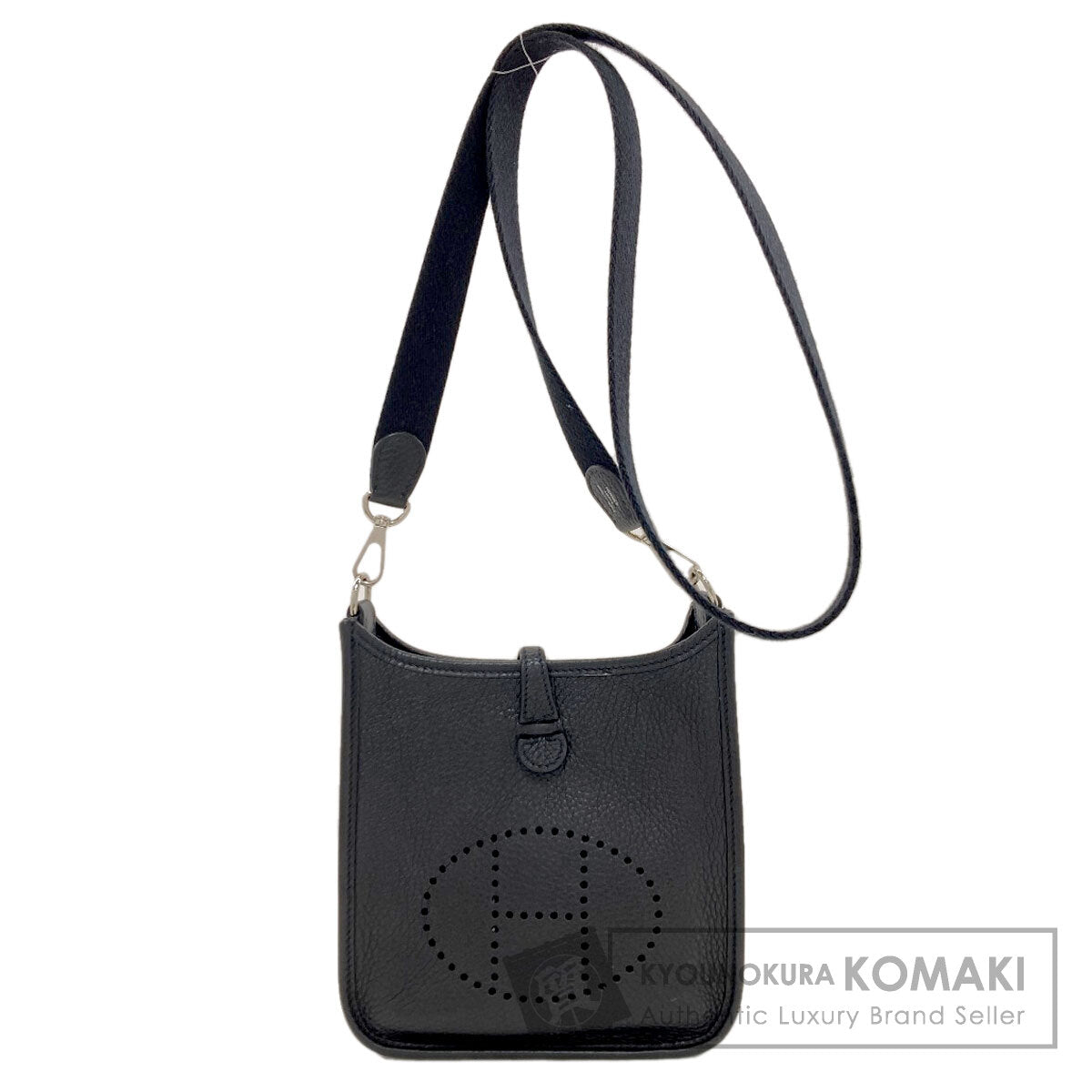 HERMES EvelyneTPM SilverHardware Shoulder Bag Taurillon Clemence Ladies [Used]