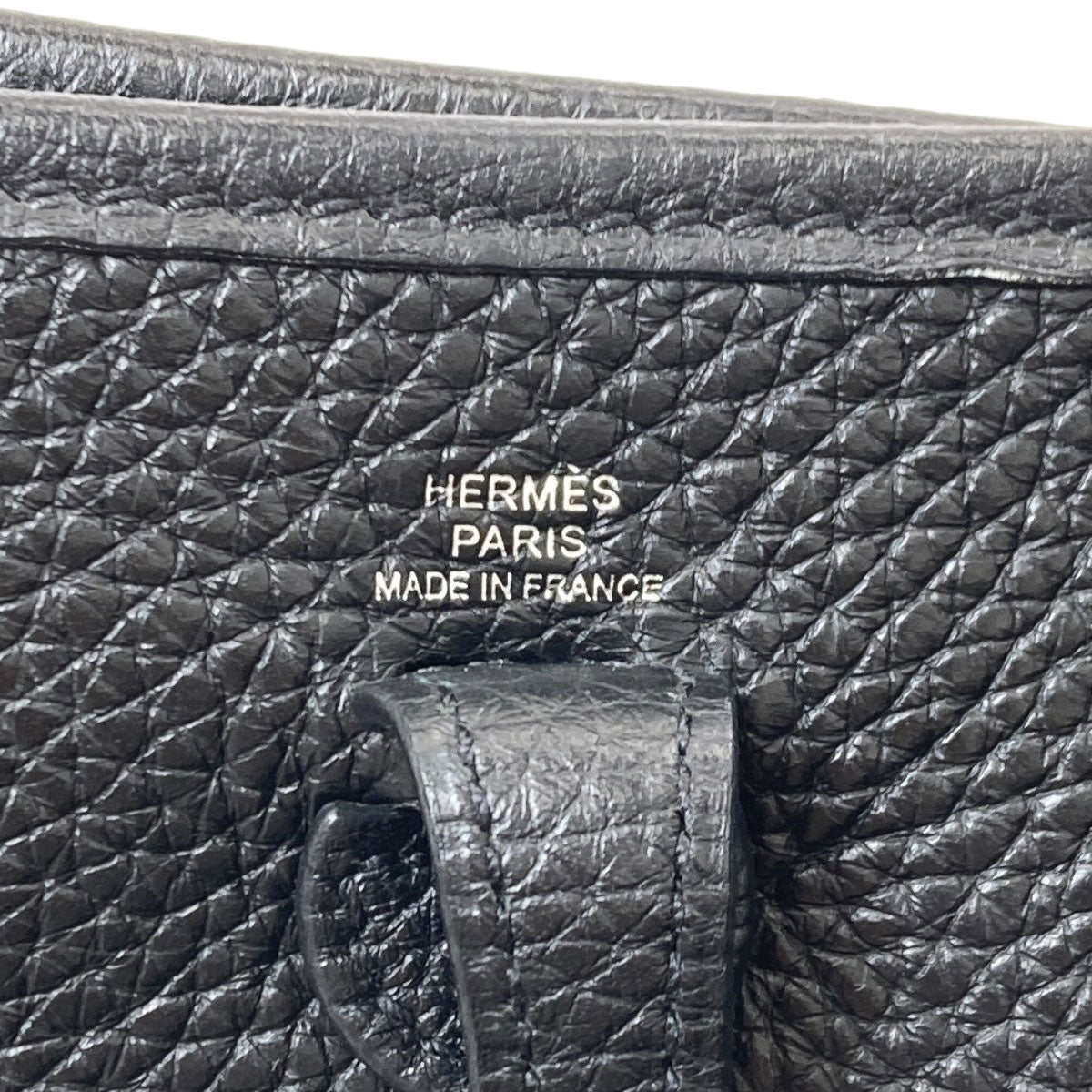 HERMES EvelyneTPM SilverHardware Shoulder Bag Taurillon Clemence Ladies [Used]