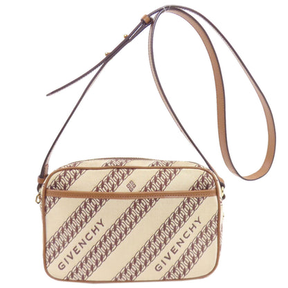 GIVENCHY logo Shoulder Bag Canvas Ladies [Used]