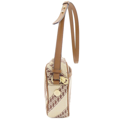 GIVENCHY logo Shoulder Bag Canvas Ladies [Used]