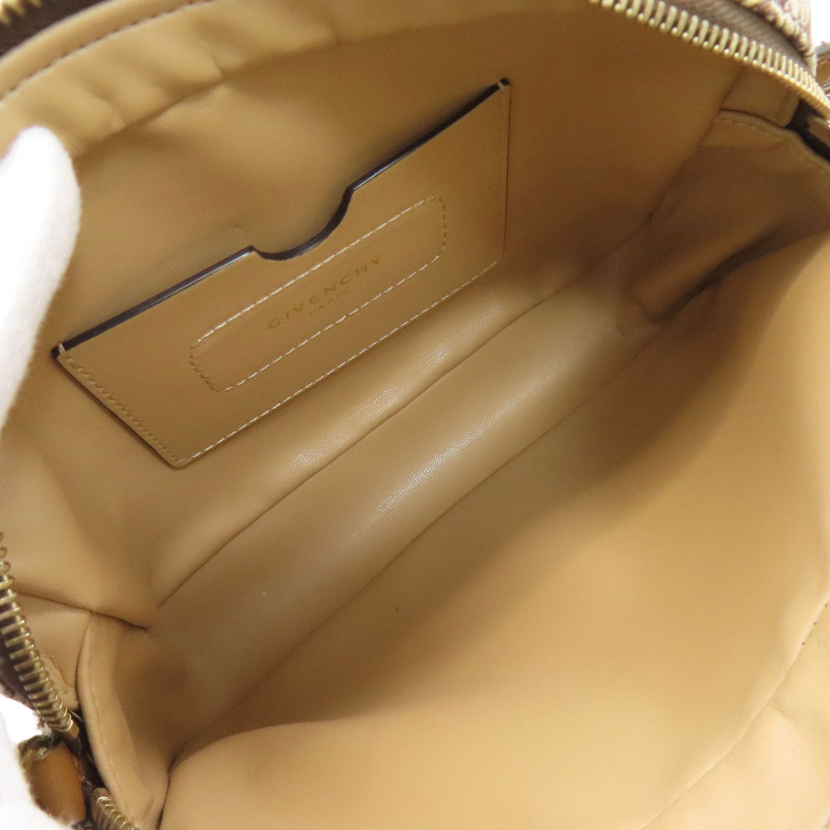 GIVENCHY logo Shoulder Bag Canvas Ladies [Used]