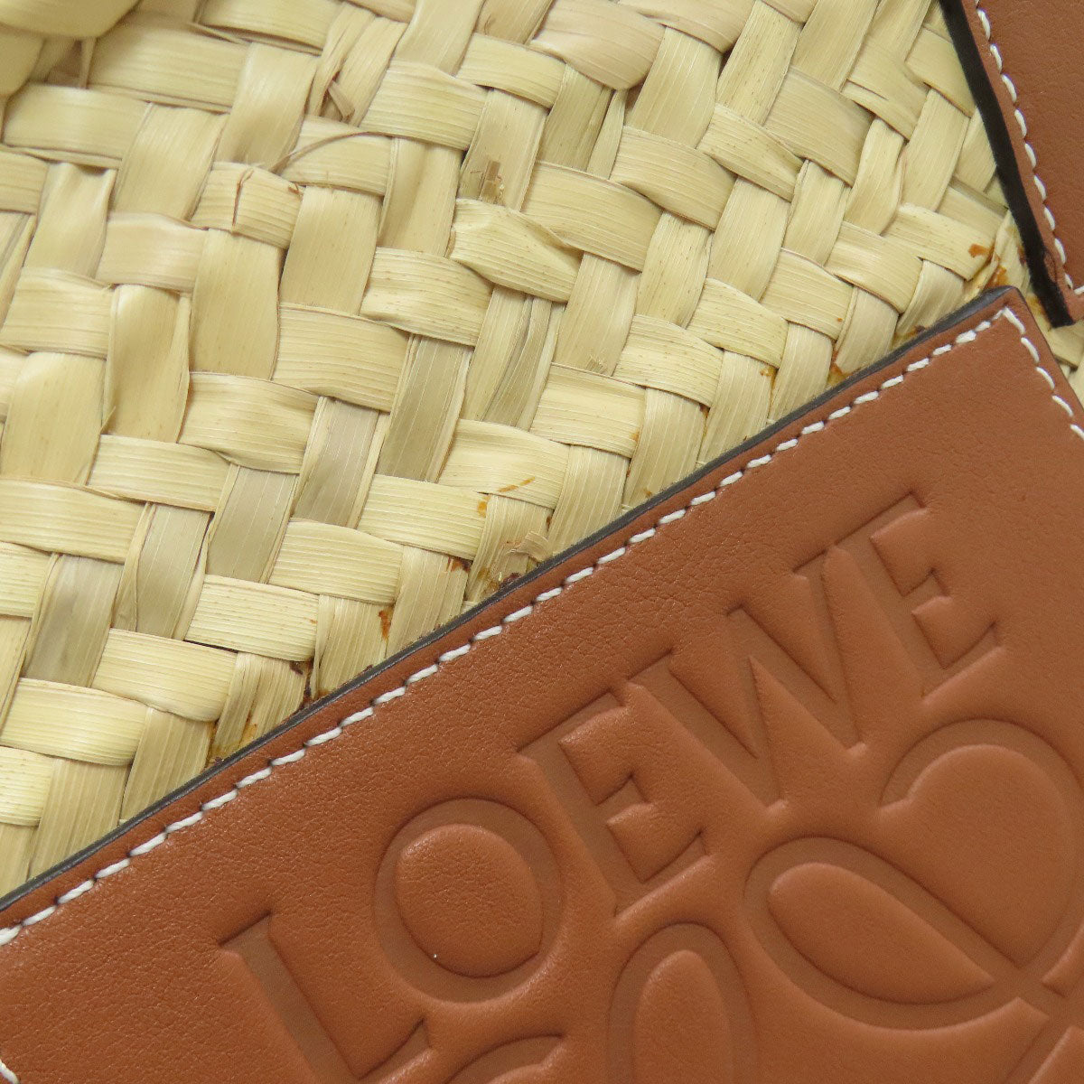 LOEWE Basket bag Tote Bag Raffia Ladies [Used]