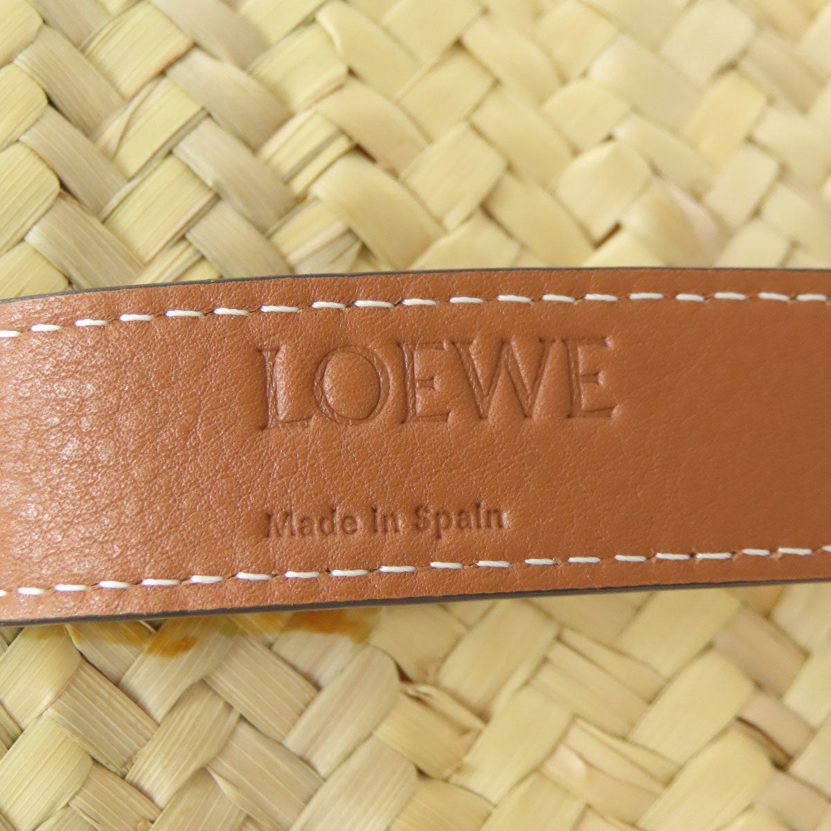 LOEWE Basket bag Tote Bag Raffia Ladies [Used]