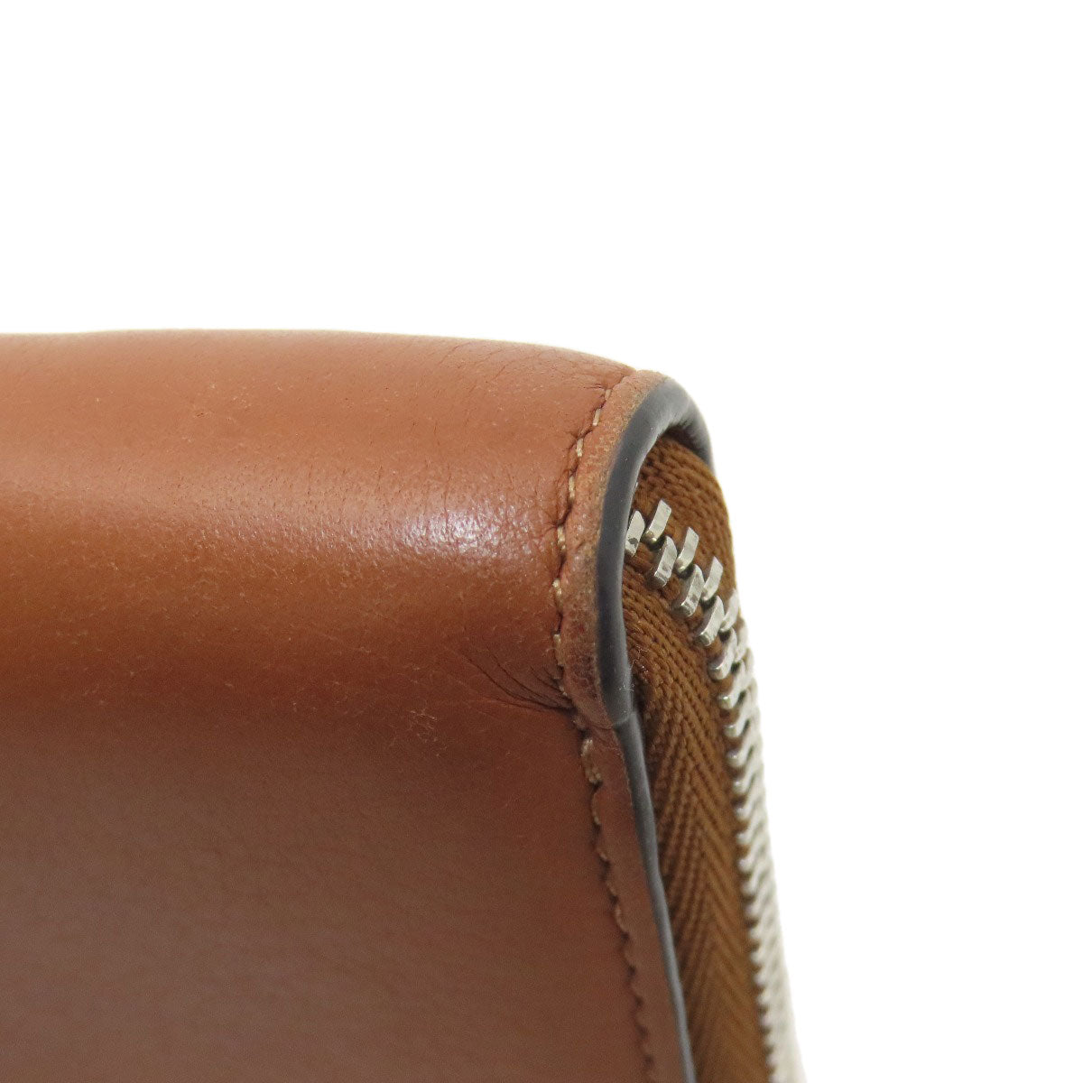 LOEWE anagram Long wallet (with coin pocket) Leather Ladies [Used]