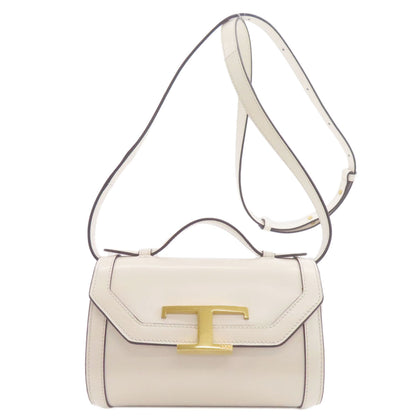 TODS T Timeless 2WAY Shoulder Bag Leather Ladies [Used]