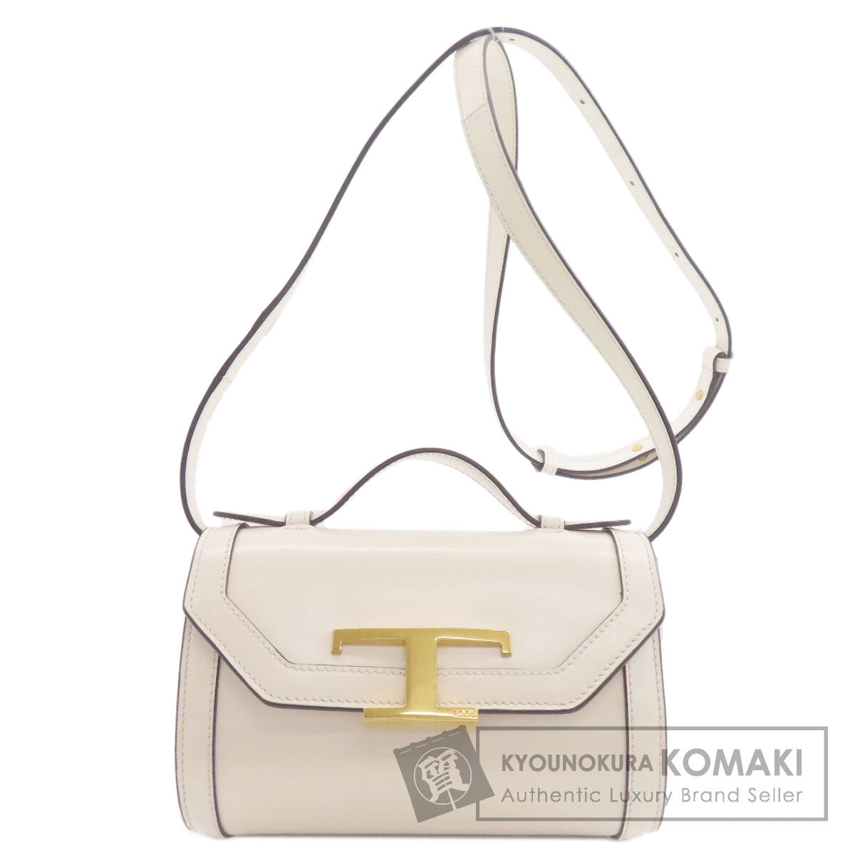 TODS T Timeless 2WAY Shoulder Bag Leather Ladies [Used]