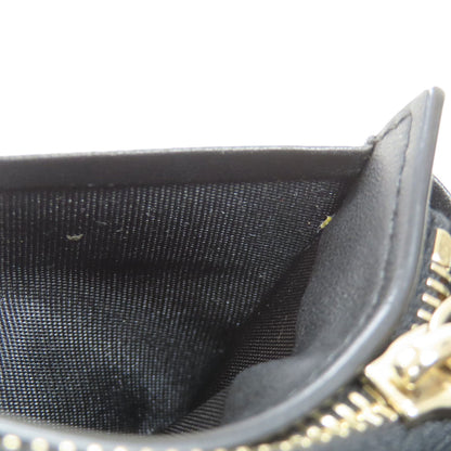 VALENTINO Rock studs Bifold Wallet with Coin Pocket Leather Ladies [Used]