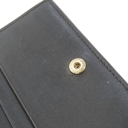 VALENTINO Rock studs Bifold Wallet with Coin Pocket Leather Ladies [Used]