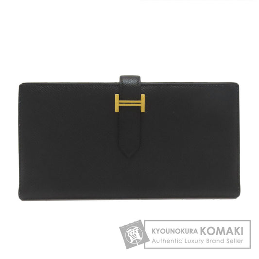 HERMES Barance Free GoldHardware Long wallet (with coin pocket) Epsom Ladies [Used]