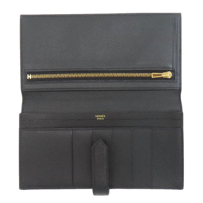 HERMES Barance Free GoldHardware Long wallet (with coin pocket) Epsom Ladies [Used]