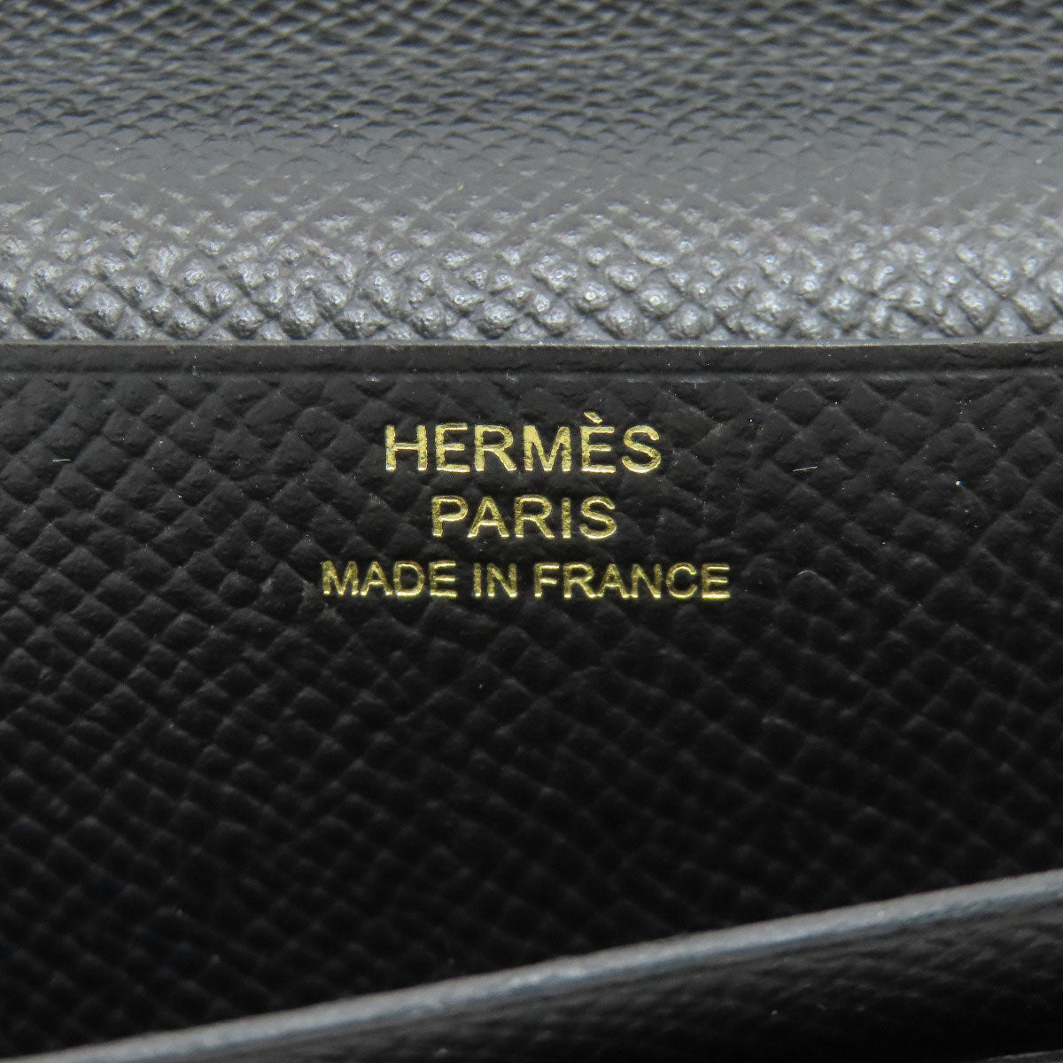 HERMES Barance Free GoldHardware Long wallet (with coin pocket) Epsom Ladies [Used]
