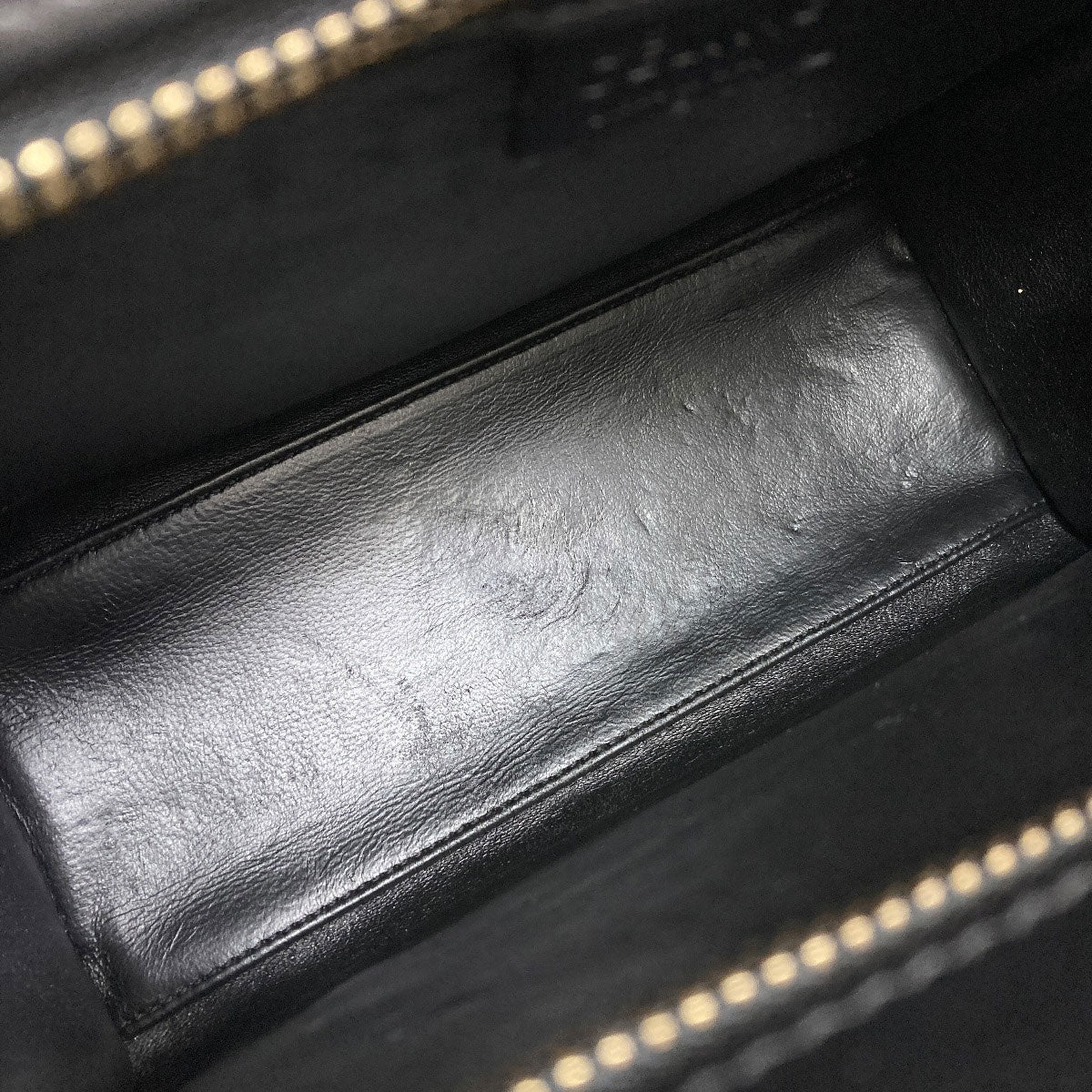 CELINE Luggage nano 2 WAY Handbag Calf Ladies [Used]