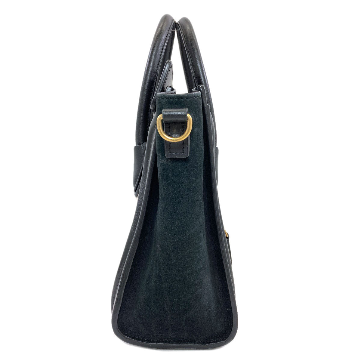 CELINE Luggage nano 2 WAY Handbag Calf Ladies [Used]