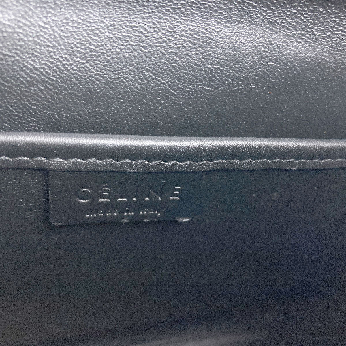 CELINE Luggage nano 2 WAY Handbag Calf Ladies [Used]