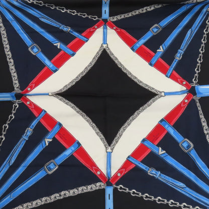 LOUIS VUITTON M78675 Carre Unchained Scarf Silk Ladies [Used]