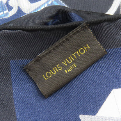 LOUIS VUITTON M78675 Carre Unchained Scarf Silk Ladies [Used]