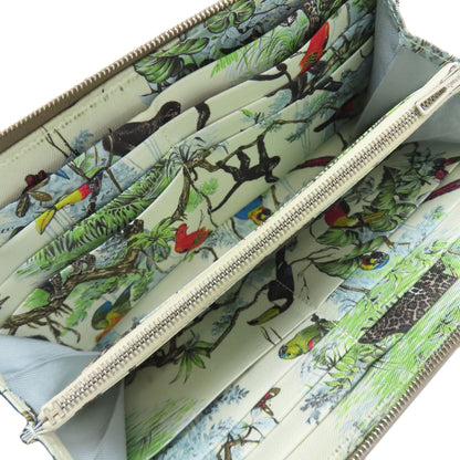 HERMES Azap Silk In Long Etoupe SilverHardware Long wallet (with coin pocket) Epsom Ladies [Used]