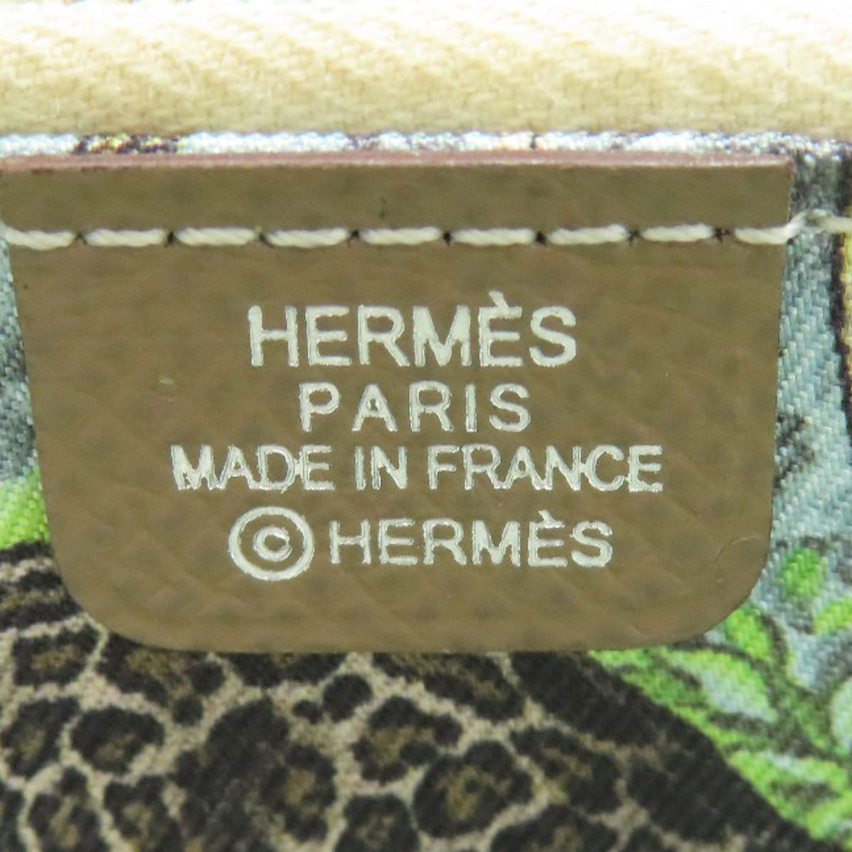 HERMES Azap Silk In Long Etoupe SilverHardware Long wallet (with coin pocket) Epsom Ladies [Used]