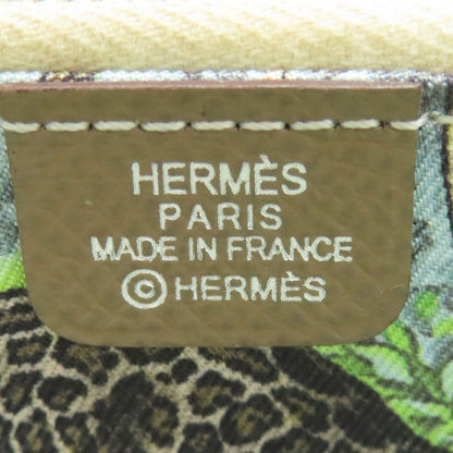 HERMES Azap Silk In Long Etoupe SilverHardware Long wallet (with coin pocket) Epsom Ladies [Used]