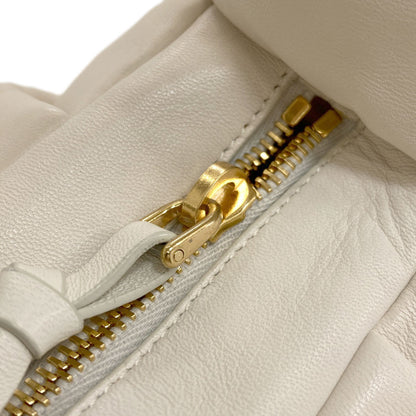 MIUMIU Knot Design Handbag Calf Ladies [Used]