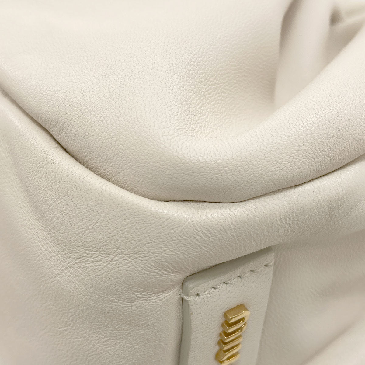 MIUMIU Knot Design Handbag Calf Ladies [Used]