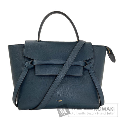 CELINE Micro belt bag 2WAY Handbag Calf Ladies [Used]