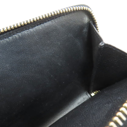 YVES SAINT LAURENT Cassandra Stitch Bifold Wallet with Coin Pocket Leather Ladies [Used]