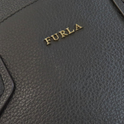 Furla logo Tote Bag Leather Ladies [Used]