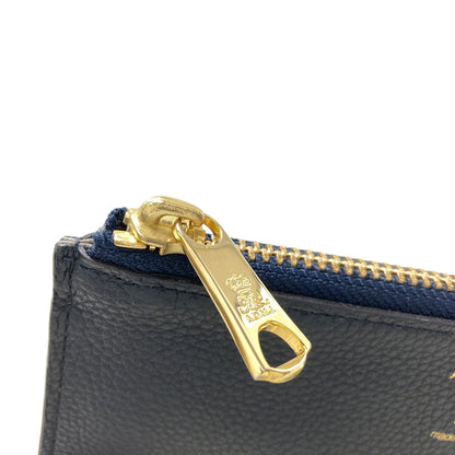 ADMJ logo Accessory pouch Leather Ladies [Used]