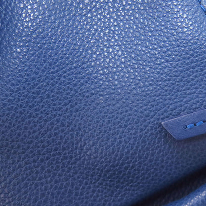 Longchamp logo Shoulder Bag Leather Ladies [Used]