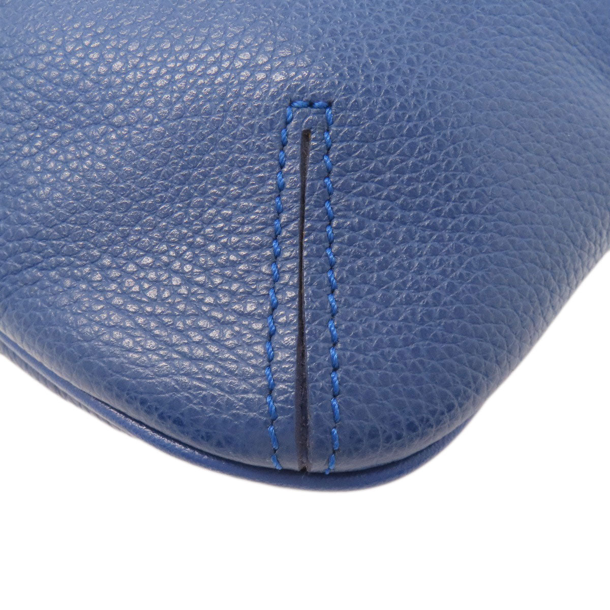 Longchamp logo Shoulder Bag Leather Ladies [Used]