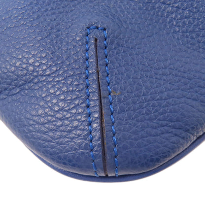 Longchamp logo Shoulder Bag Leather Ladies [Used]