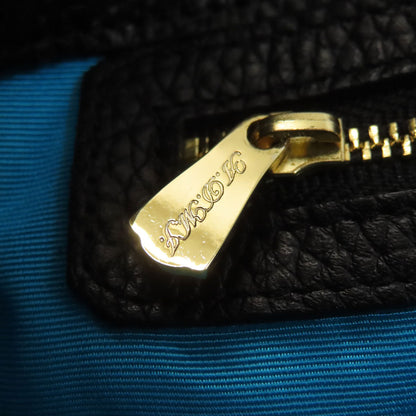 ADMJ logo Handbag Leather Ladies [Used]
