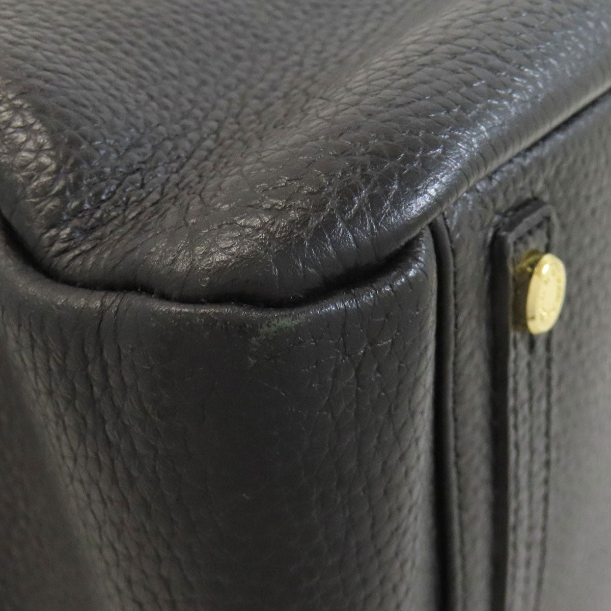 ADMJ logo Handbag Leather Ladies [Used]