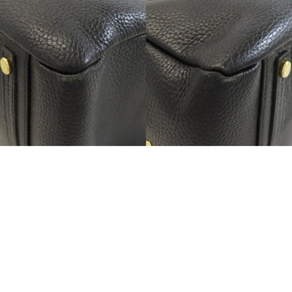 ADMJ logo Handbag Leather Ladies [Used]