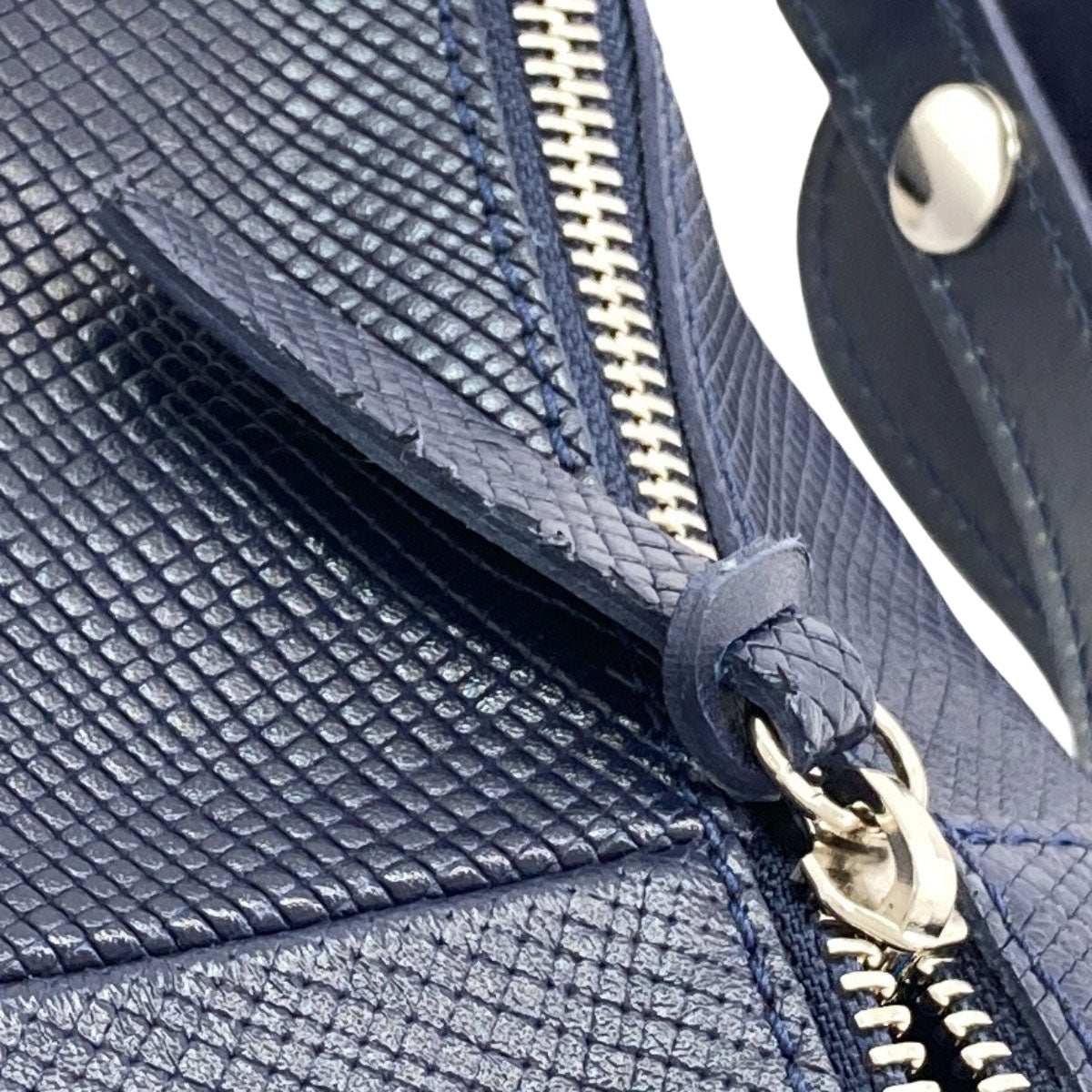 Longchamp Quadri Tote Bag Leather Ladies [Used]