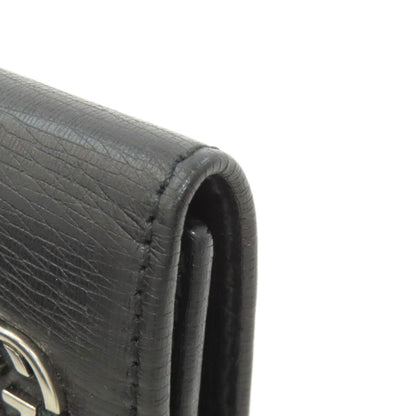 GUCCI 256337 Interlocking G key holder Leather Ladies [Used]