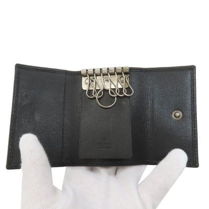 GUCCI 256337 Interlocking G key holder Leather Ladies [Used]