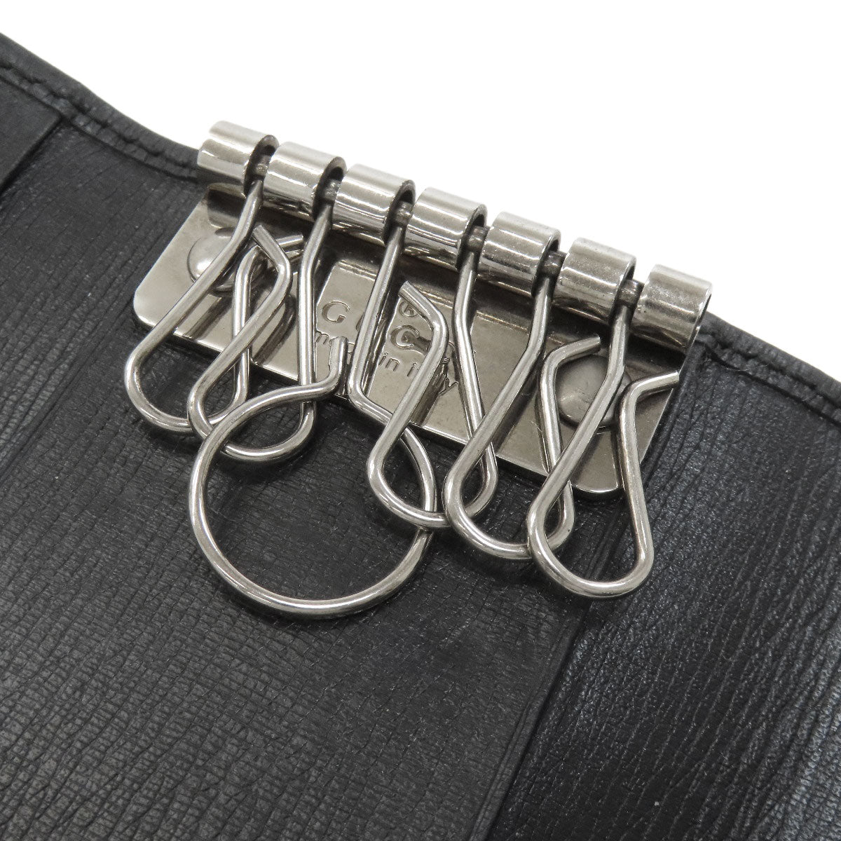 GUCCI 256337 Interlocking G key holder Leather Ladies [Used]