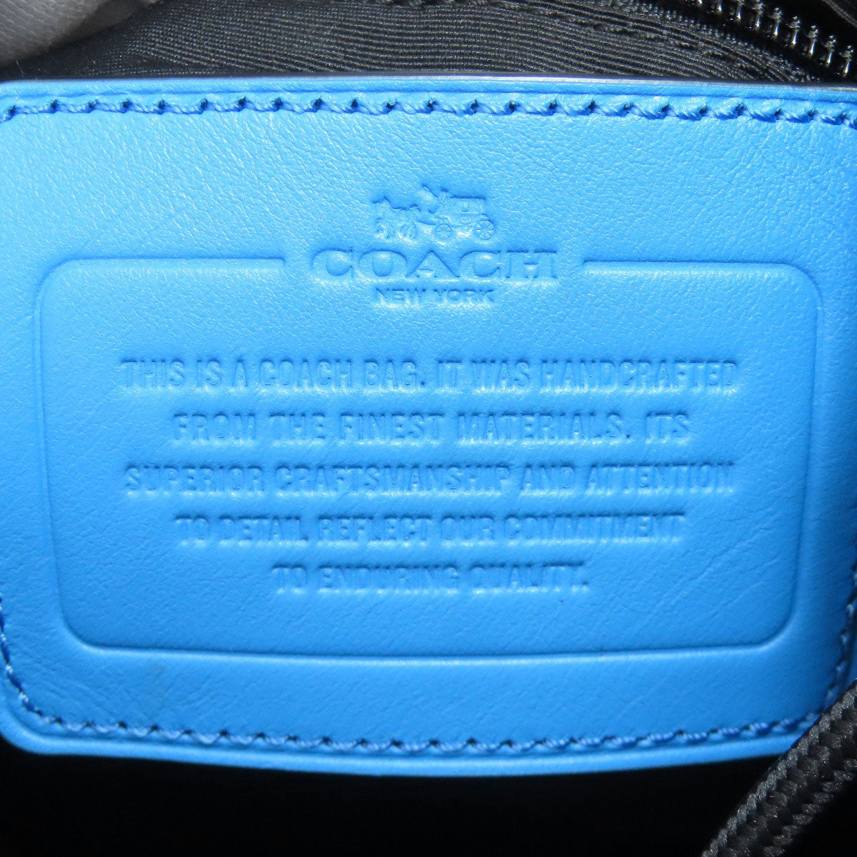 COACH F72018 logo Backpack Â· Daypack Leather Ladies [Used]