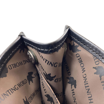 HUNTING WORLD logo Handbag Canvas Ladies [Used]