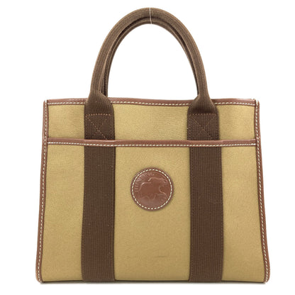 HUNTING WORLD logo Handbag Canvas Ladies [Used]
