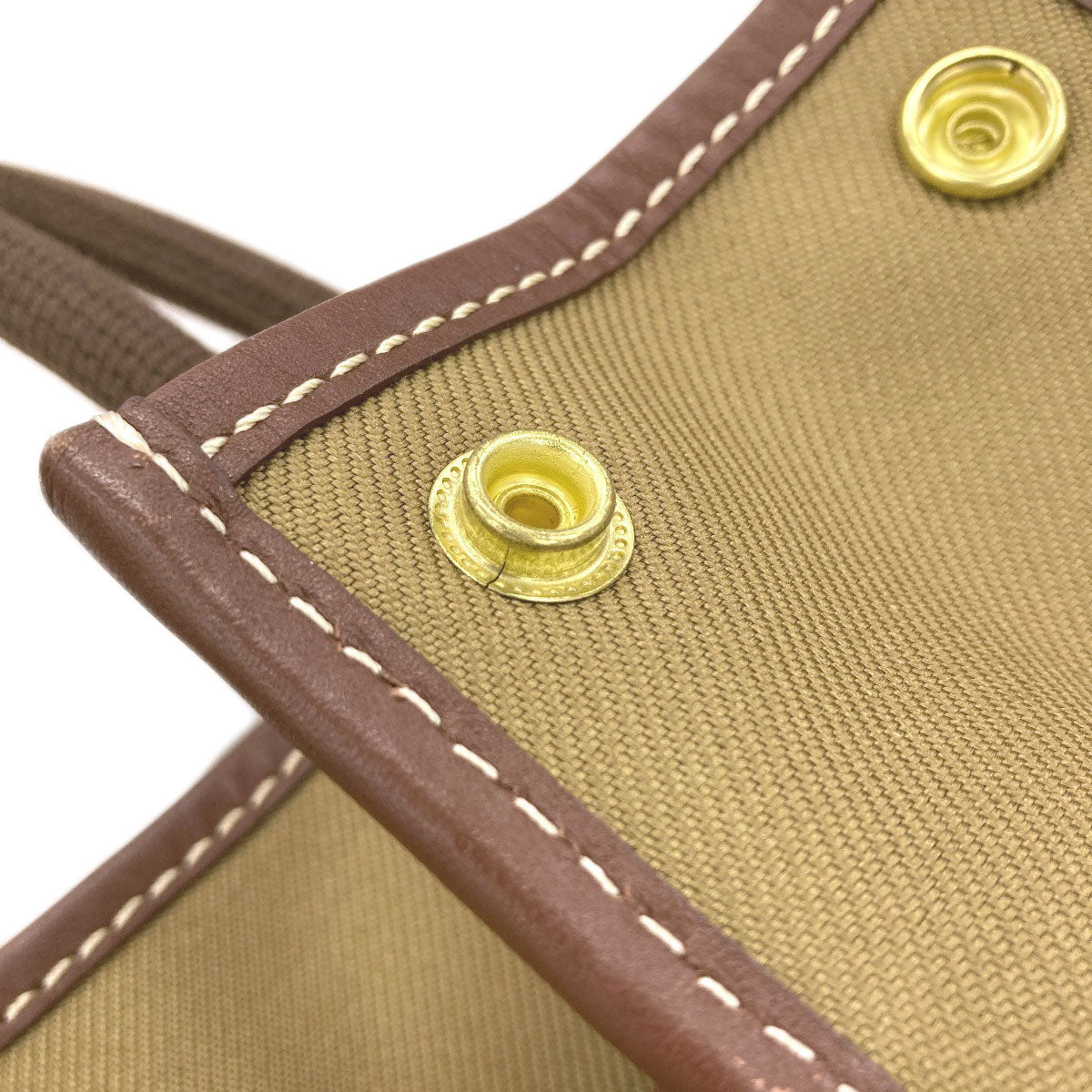 HUNTING WORLD logo Handbag Canvas Ladies [Used]