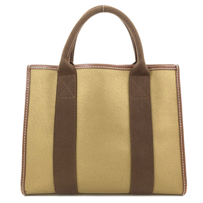 HUNTING WORLD logo Handbag Canvas Ladies [Used]