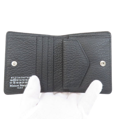 MaisonMargiela 4 stitches Bifold Wallet with Coin Pocket Leather Ladies [Used]