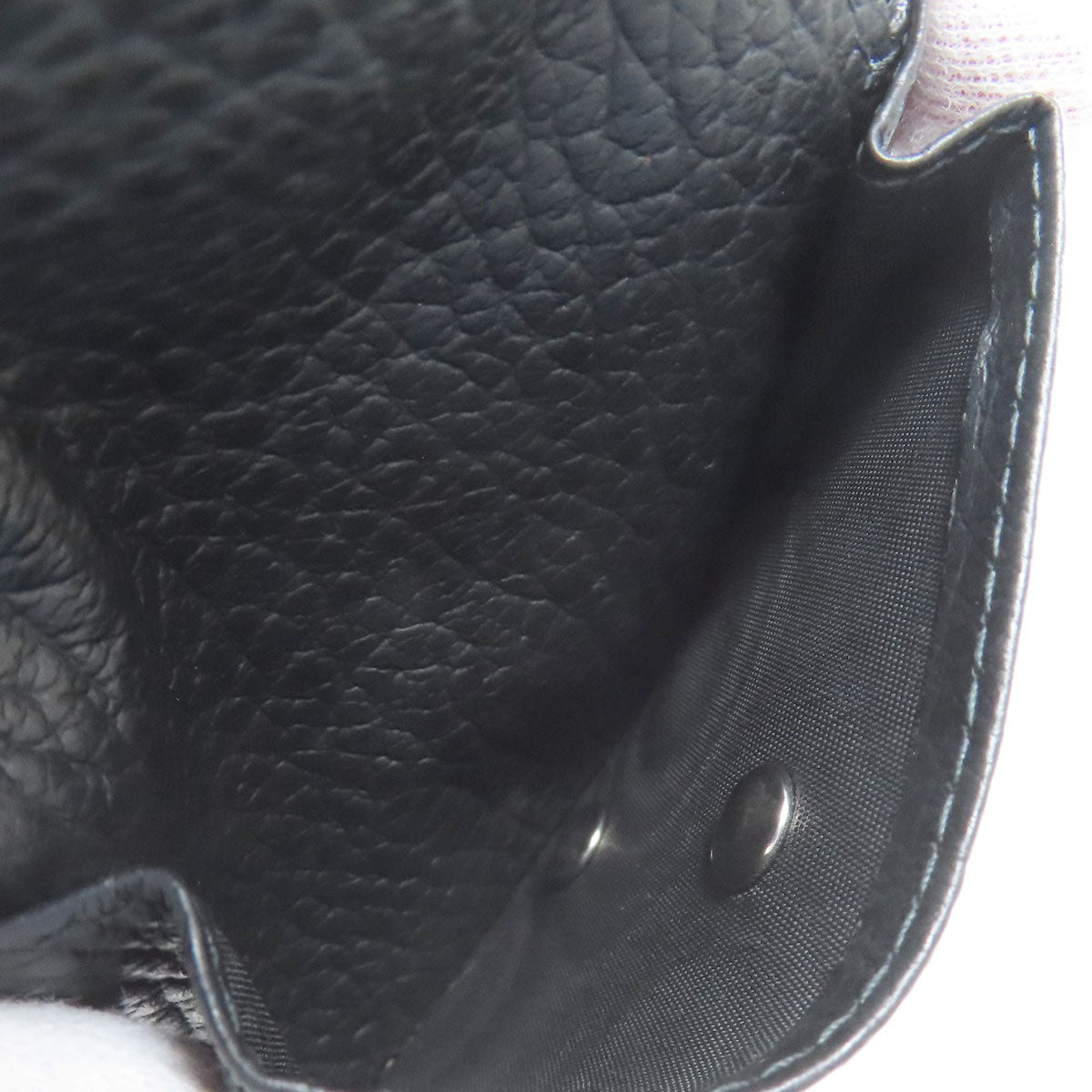MaisonMargiela 4 stitches Bifold Wallet with Coin Pocket Leather Ladies [Used]